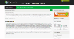 Desktop Screenshot of laligadecabezon.com
